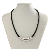 Punk Geometry Clavicle Necklace Elastic Rope Choker Women's Jewelry