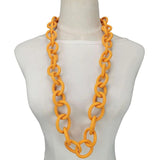 Geometric Rubber Choker Necklace for Women