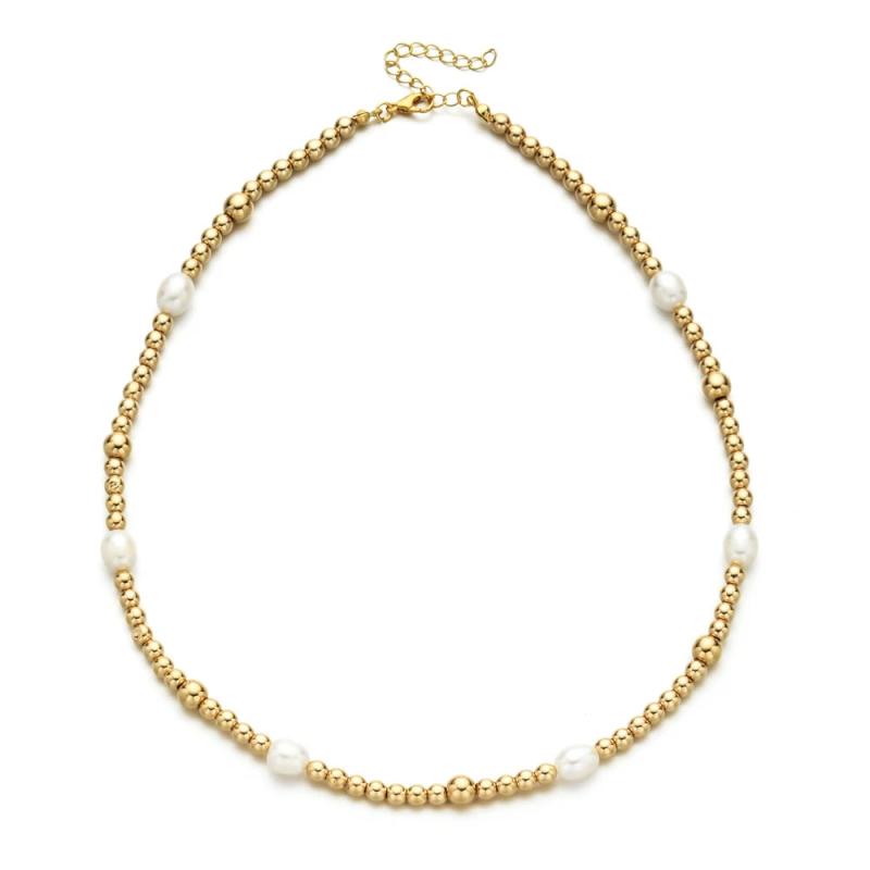 Vintage Freshwater Pearls Wedding Necklace