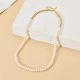 Vintage Freshwater Pearls Wedding Necklace