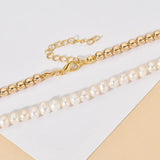 Vintage Freshwater Pearls Wedding Necklace