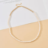 Vintage Freshwater Pearls Wedding Necklace