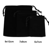 25pcs Colorful Velvet Pouches Jewelry Drawstring Gift Bags