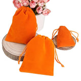 25pcs Colorful Velvet Pouches Jewelry Drawstring Gift Bags