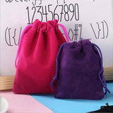 20Pcs Velvet Drawstring Bags Jewelry Gift Wedding Packaging Pouches