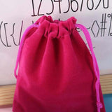 20Pcs Velvet Drawstring Bags Jewelry Gift Wedding Packaging Pouches