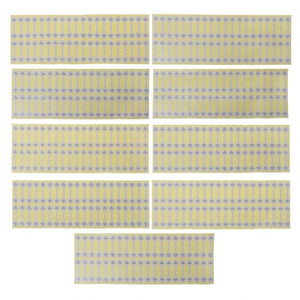 100 Self Adhesive Jewelry Size Tags Stickers