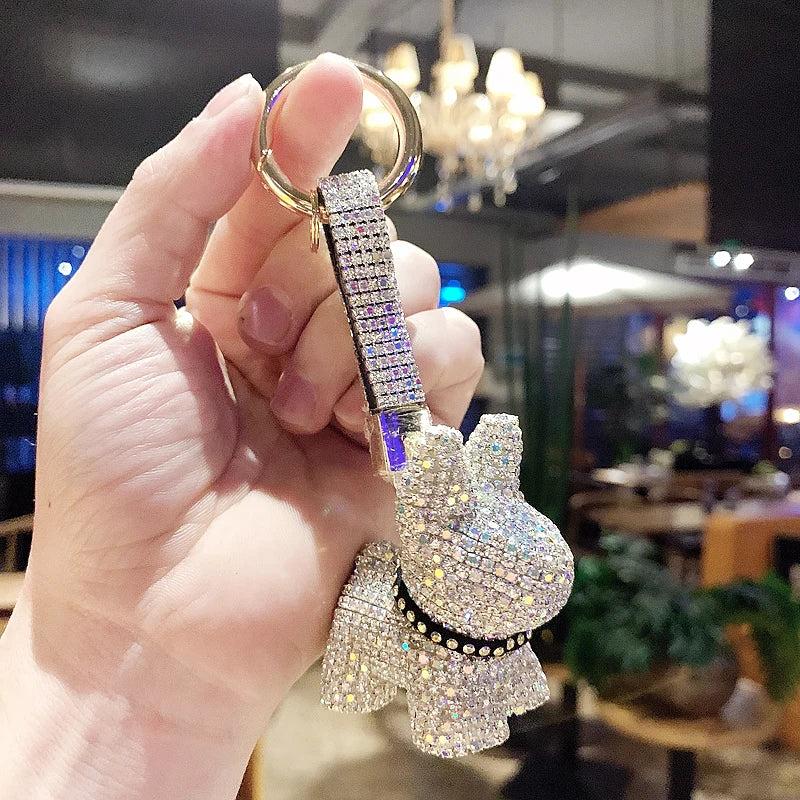 Doll Circle Backpack Keychain Pendant