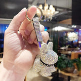 Doll Circle Backpack Keychain Pendant
