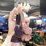 Doll Circle Backpack Keychain Pendant