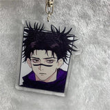 Anime Keychain Geto Suguru Choso Acrylic Keyring Strap Figure