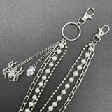 Punk Pants Chain Keychains for Men Women Jean Trouser Biker Chains