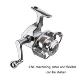 Alloy Fishing Reel Drum Pendant Keychain Key Wheel Outdoor Tackle