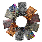 50pcs 10x15cm Organza Halloween Gift Bag With Drawstring Christmas Gift Bag