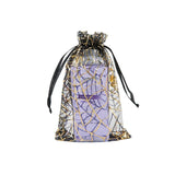 50pcs 10x15cm Organza Halloween Gift Bag With Drawstring Christmas Gift Bag