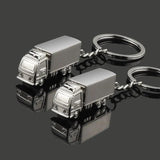 10 Mini Metal Truck Keychains Lorry Key Ring Car Keyfob Gift