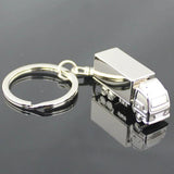 10 Mini Metal Truck Keychains Lorry Key Ring Car Keyfob Gift