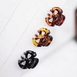 6 Pcs Small Hair Claw Clips Girls Plastic Mini Hair Crab Claw Barrettes