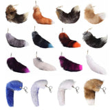 Colorful Plush Keychain Pendant Bag Accessory