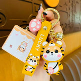 Cute Shiba Inu Keychain Car Key Chain Resin Holder Gift