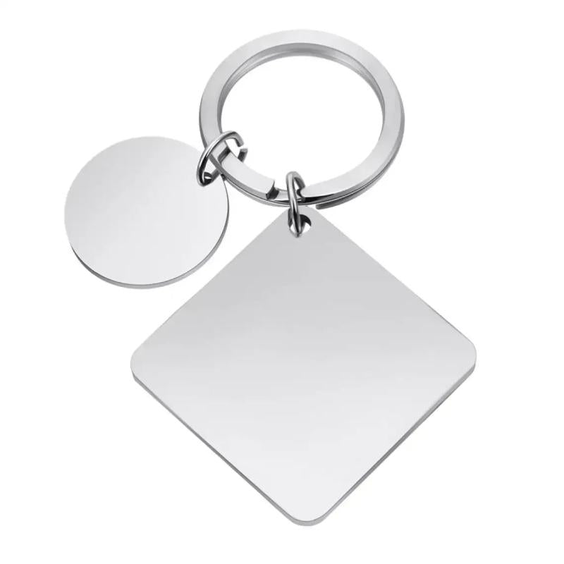 Custom Calendar Date Engraved Keyring Love You Keychain