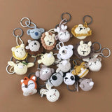 Cotton Animal Dolls Toy Keychain for Boys