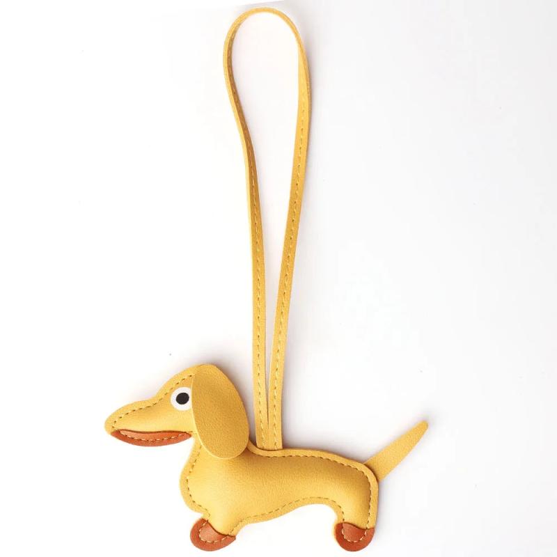 Cute Animal Puppy Dog Elephant Keychain Charm Accessory