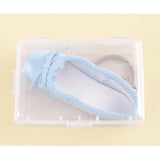Mini Satin Pointe Shoes Keyring Ballet Shoe Keychain Ballet Charm Chain Bag