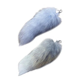 Foxes Tail Tassels Keychain Hanging Ornaments Charm Keyring Bag Pendant