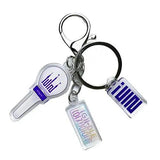 (G)I-DLE Light Stick Key Ring Accessories Bag Ornaments Keychain