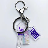 (G)I-DLE Light Stick Key Ring Accessories Bag Ornaments Keychain