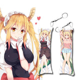 Dragon Maid Tohru Mini Dakimakura Keychain Pendant
