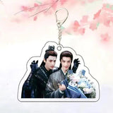 Luo Yunxi Figure Keychain Moon Cosplay Bag Pendant Jewelry Car Key Chain