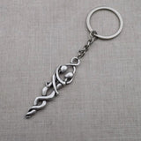 Romantic Embrace Keychain Lovers Hug Pendant Jewelry Gift