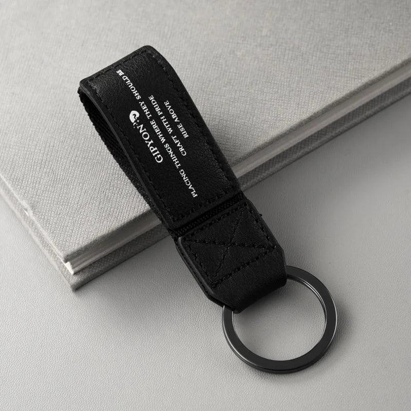 Colorful Hand Woven Car Keychain with Soft Leather - Gift for Friends