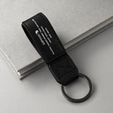 Colorful Hand Woven Car Keychain with Soft Leather - Gift for Friends