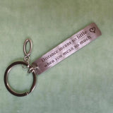 Long Distance Relationship Keys Holder Pendant Couple Gift