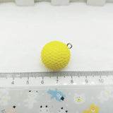 Golf Ball DIY Keychain Pendant Accessories Earrings Necklace Pendant