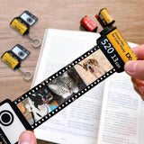 Multi-Photo Key Rings Keychains Camera Heat Transfer Film Roll Keychain