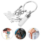 Graduation Season Keychain Gift Charm Women's Zinc Alloy Miss Keychain