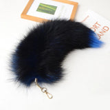Foxes Furs Tail Tassels Keyring Charm Car Keyring Bag Pendant