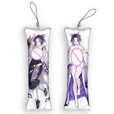 Demon Slayer Shinobu Mini Keychain Pendant Pillow Cosplay Key Chains