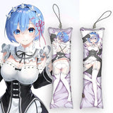 Re:Zero Rem Dakimakura Mini Keychain Pendant Anime Gift