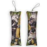 Anime Wolf Mini Keychain Double-Sided Printed Small Pillow Pendant