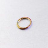 10pcs Stainless Steel Key Ring Chain 10/20/25/30 mm Split Ring DIY Findings