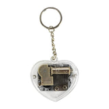 Keychain Music Box Hanging Pendant Decor for Car Purse Bedroom
