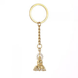 Vintage Tibetan Amitabha Buddha Pendant Keychain