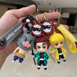 Demon Slayer Kimetsu No Yaiba Tanjiro Nezuko Keychain Bag Pendent Toy Gift
