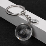 Dandelion Pendant Pressed Flower Jewelry Wish Pendant Mothers Gift