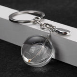 Dandelion Pendant Pressed Flower Jewelry Wish Pendant Mothers Gift